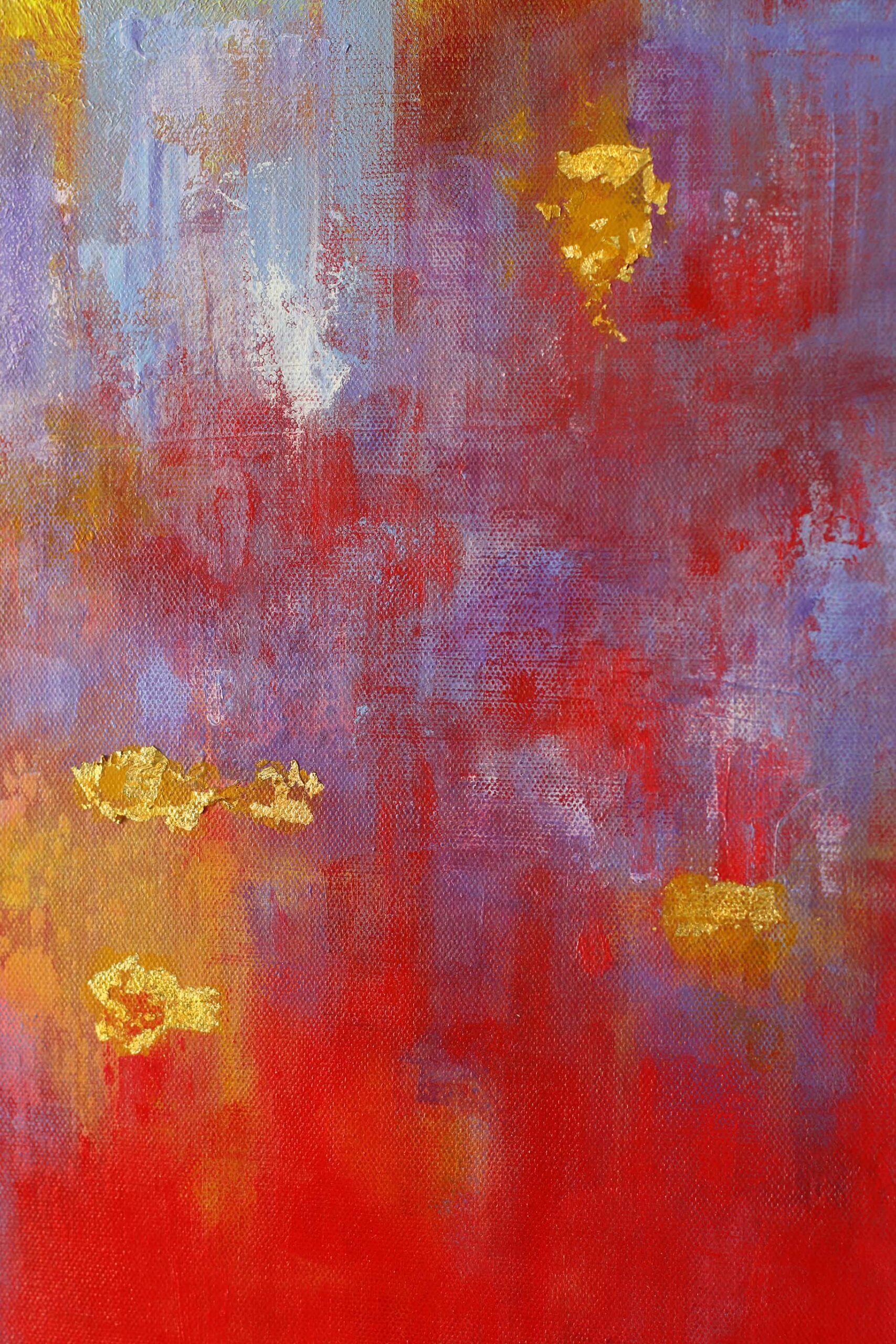 The Blood Speaks Abstract